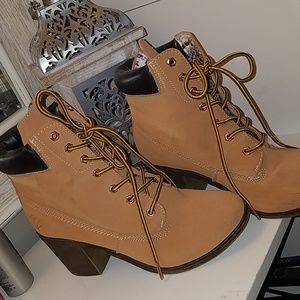 Classy Rock and Candy Combat Boots